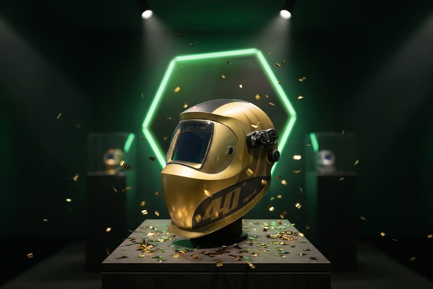 optrel sphereX CLT Gold Edition in der Jubiläums-Inszenierung